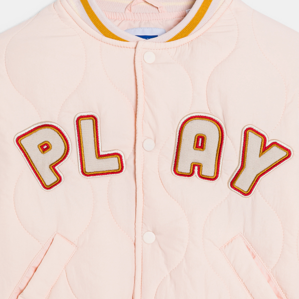 جاكيت باللون الوردي للفتيات